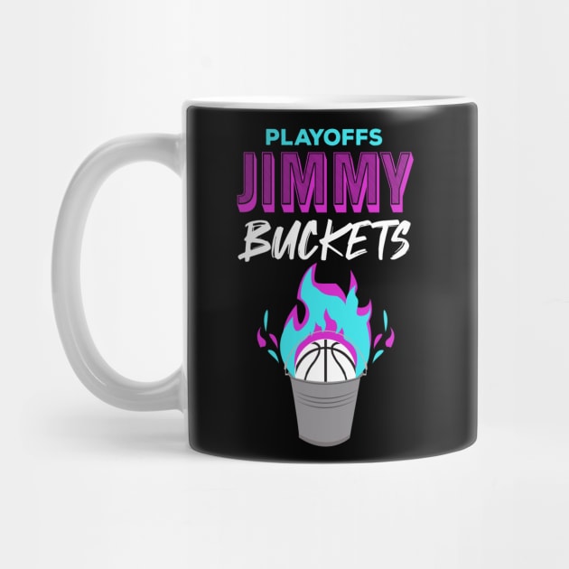 Playoffs Jimmy Buckets purple teal flame by HCreatives